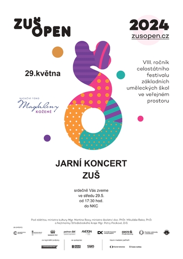 Jarní koncert ZUŠ OPEN - 29.5.2024